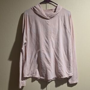 Under Armour Women' Light Pink Light Hoodie (Large)